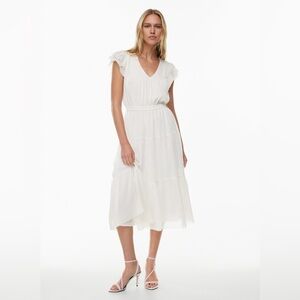 Aritzia Little Moon Taverna Dress in Iced Blue